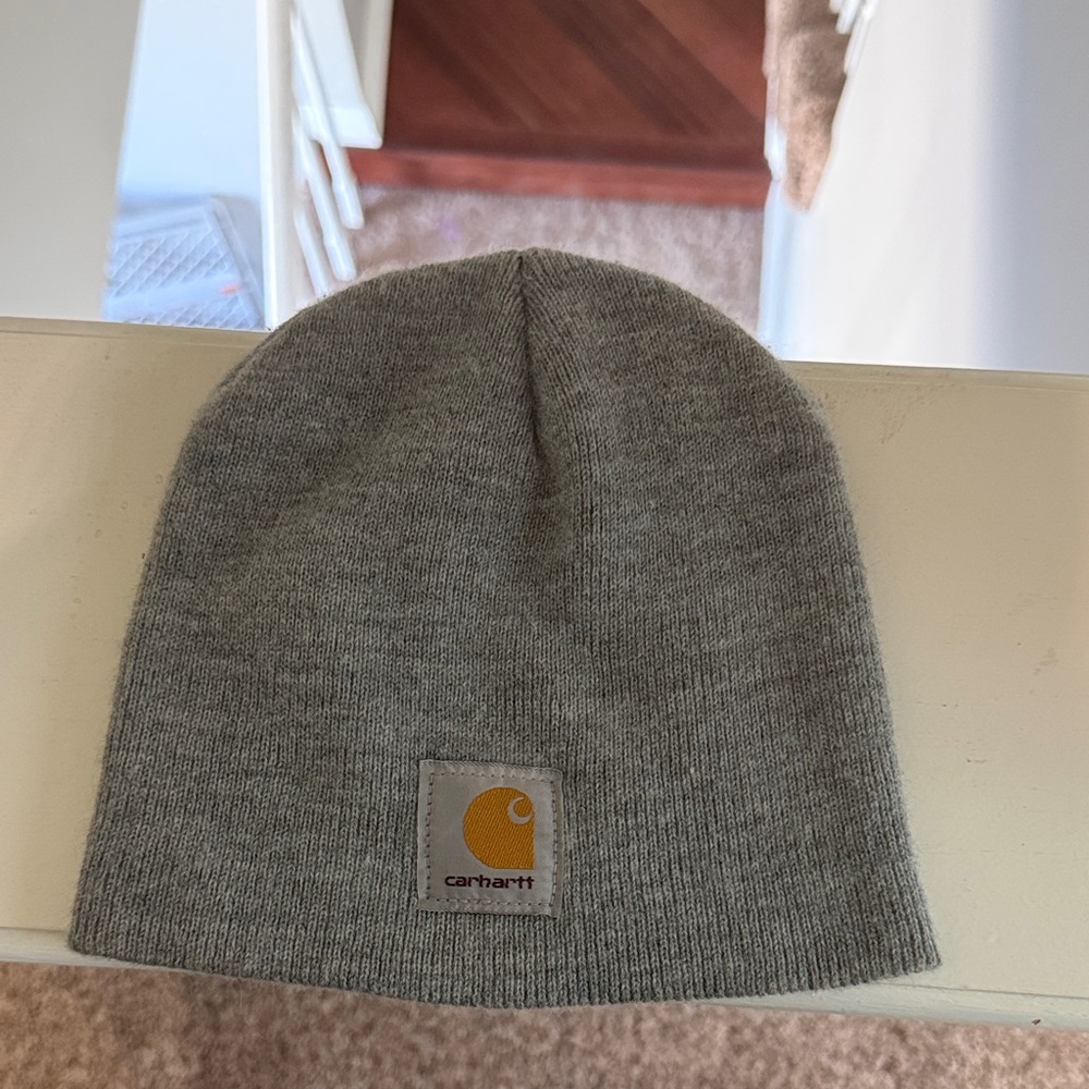 Carhartt Heather Gray Knit Beanie
